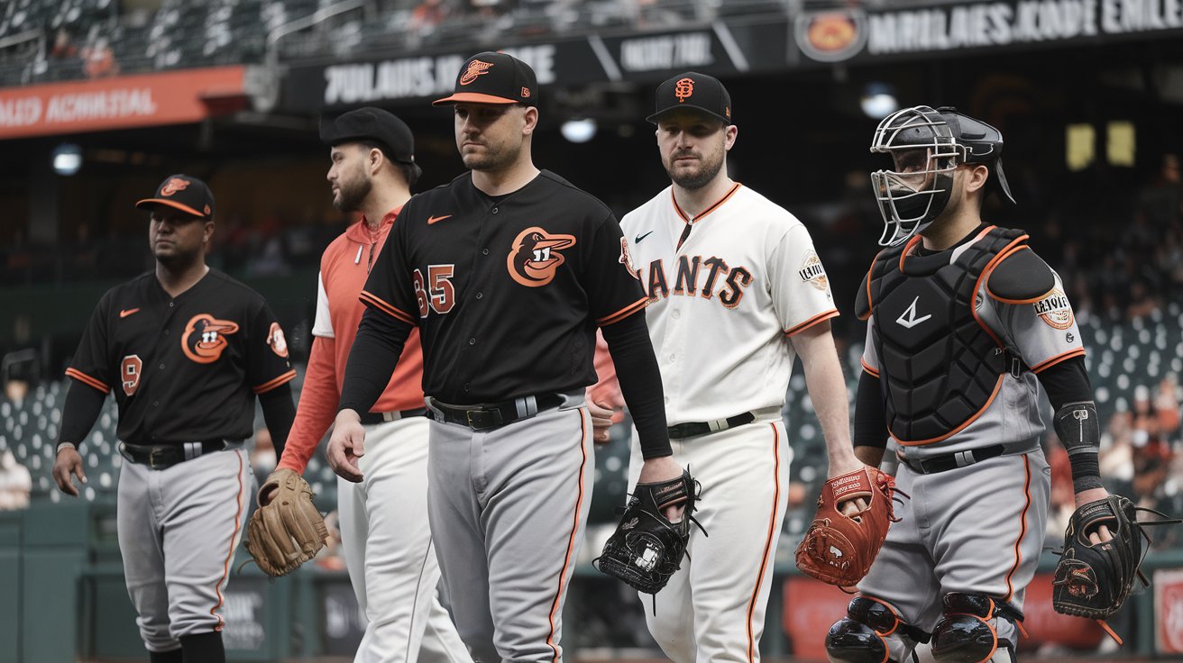 baltimore orioles vs san francisco giants match player stats