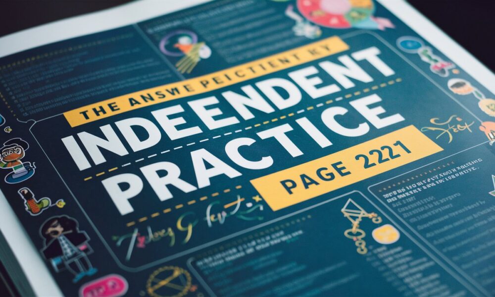 8.3 independent practice page 221 answer key